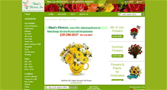 Desktop Screenshot of huntsflowers.net